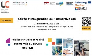 GAMELabsNet open the Immersive Lab at INU Champollion