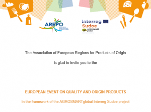 Evento europeu sobre qualidade e origem dos produtos - AGROSMART GLOBAL SUDOE