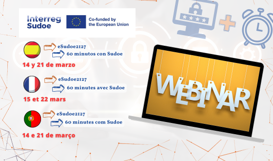 New webinars for potential beneficiaries of Sudoe!